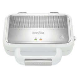 Breville VST074 DuraCeramic Sandwich Toaster, White